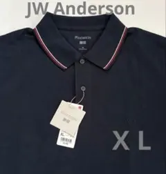 JW ANDERSON ユニクロ　ドライカノコポロシャツ 半袖XLネイビー新品