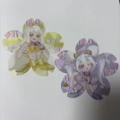 ひみつのアイプリ　アニメイト特典　桜型クリアカード　セット
