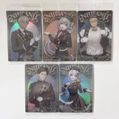 にじさんじ　ウエハース　カード　イブラヒム　弦月　長尾　社築　リゼ