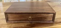 木製小物収納ボックス 40x30x10cm