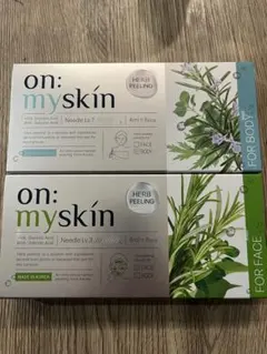新品未開封on: myskin フェイス、ボディ用パックセット