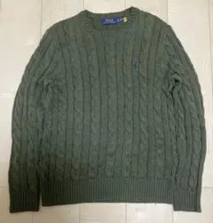 POLO RALPH LAUREN ケーブルニットセーター XS