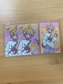 鏡音レン ローソン ウエハース 39culture コレクトボックス pop