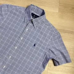 【本日値下げ】Ralph Lauren ラルフローレン チェック柄 半袖シャツ