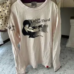 Lupin the Third ロング Tシャツ　長袖　桃色　紫　ふじこみねのサムネイル