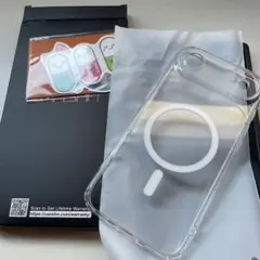 iPhone17用マグセーフ対応クリアケース新品