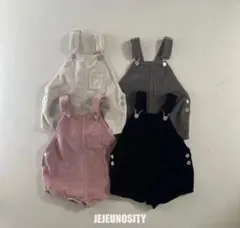 jejeunosity コーデュロイ サロペット xs 韓国子供服