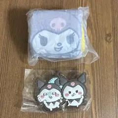 モモンガ　クロミ　ラバーマスコット　エコバッグ　2点セット