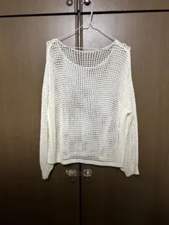 【archives（アルシーヴ）】透かし編みニットのサムネイル