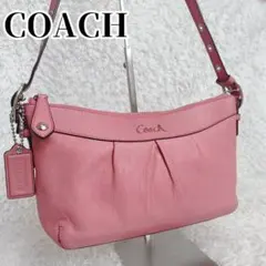 COACH archive Leather shoulder bag PINK