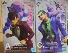 一番くじジョジョの奇妙な冒険　ダイヤモンドは砕けない　A賞・C賞　おまけ付き