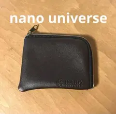 未使用 nano universe コインケース 小銭入れ ブラック