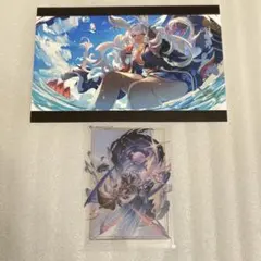 グラブル グラフェス SNS ポストカード ポスカ クリアカード マコラ