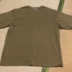 ★UNIQLO ★エアリズム◎XL ブラウン Tシャツ 半袖