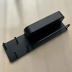 山崎実業 マグネット キーフック＆トレイ ブラック マグネット収納 tower