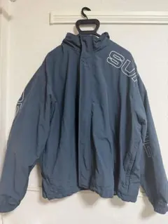 supreme　ジャケット　ネイビー　Mサイズ　美品 ストライプ ネイビー（紺）系 Supreme(シュプリーム) アウター