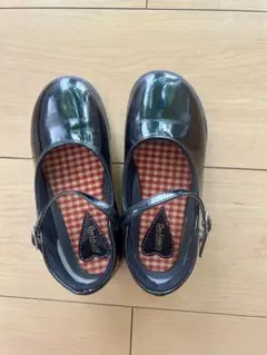 バイオフィッター フォーマルシューズ 18cm 発表会用 黒