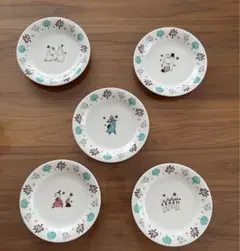 ケーキ皿 セット ムーミン 5枚 北欧