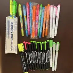 蛍光ペン・マーカーセット 多色
