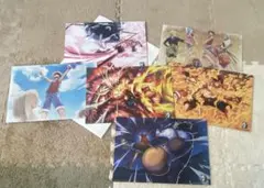 ☆ワンピース☆一番くじ海賊王への道名場面色紙コレクション6枚セット