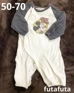 futafuta ディズニーベビー ミッキーマウスロンパース 50-70cm
