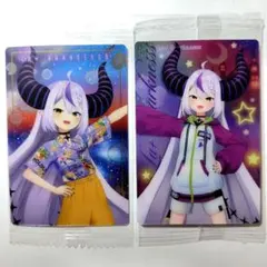 ホロライブウエハース ラプラス・ダークネス 2枚セット(内袋未開封)