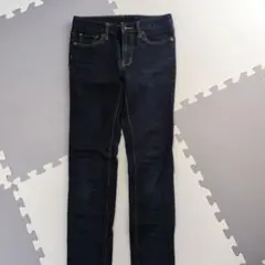 GU スキニーデニム ダークブルー