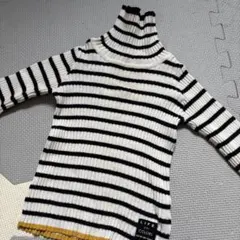 LIFE WITH COLORS ストライプニットセーター