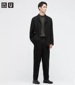 L*0様 名作　ユニクロU 2021AW フランネルワークジャケット セットアッ