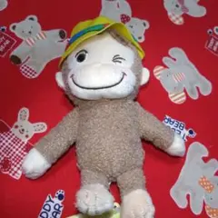 おさるのジョージ　赤いほっぺ　マスコット　イースター
