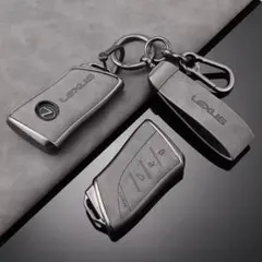 レクサスキーケース★NX UX RX GX LBXキーホルダー 高級スウェード調