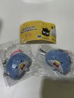 はぴたんぶい　ぬいぐるみチャーム　タキシードサム　2点セット