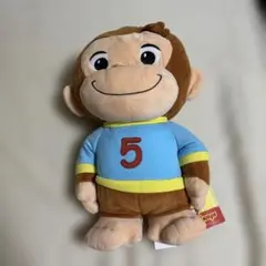 おさるのジョージ　ぽってりLぬいぐるみ　TシャツVer.