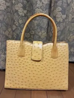 オーストリッチレザー トートバッグ