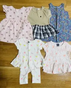 女の子用こども服　5点セット　まとめ売りのサムネイル