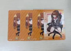 カラフルピーチ からぴち えと グミカード 4枚