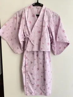 新品未使用　アプレレクール　マイメロ　ピンク花柄浴衣　120cm