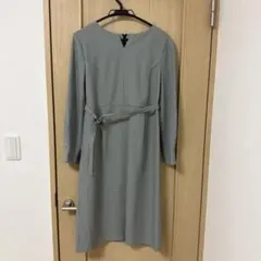 【ざきこ128様専用】UNTITLED チェック柄 長袖ひざ丈ワンピース