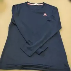 ネイビー 長袖Tシャツ Lサイズ