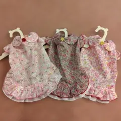 nov様専用 丸襟　ローウエストのワンピース