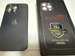 monocase iPhone 15 Pro Max用ケース ブラック