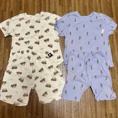 フタフタ　Tete a Tete パジャマ 100cm　バースデイ 2点セットのサムネイル