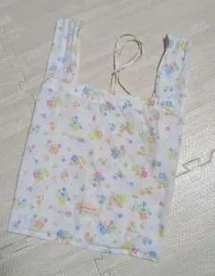 【極美品】ayakawasaki 花柄 マルシェバッグ 未使用に近い