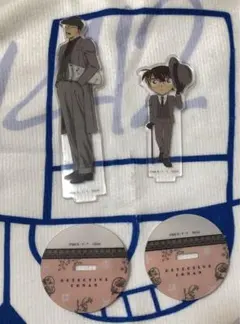 コナン コナン毛利小五郎 佐藤美和子一番くじアクスタ3点セット