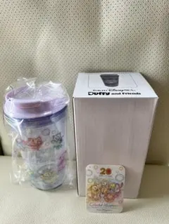 ディズニーシー　ダッフィ　20周年　カラフルハピネス　スーベニア　タンブラー