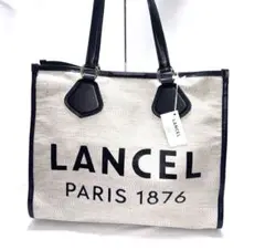 ⭐️新品・未使用⭐️LANCEL トートバッグ ホワイト ブラック　タグ付き 2025年最新】LANCEL レディース トートバッグの人気アイテム