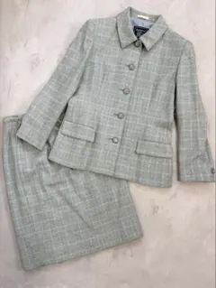 【美品・旧タグ・希少】BURBERRYS ツイード セットアップ ヴィンテージ