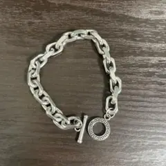 HUF シルバーチェーンブレスレット希少 HUF（ハフ） ブレスレット HUF H LINK BRACELET アクセサリー