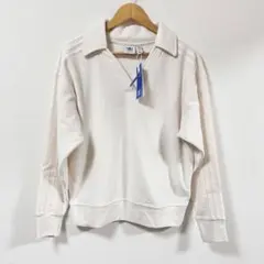 【新品】adidas スウェット プレミアム Vネック テリーループ