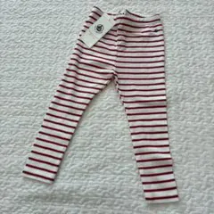 新品✴︎PETIT BATEAU ストライプ レギンス 18m